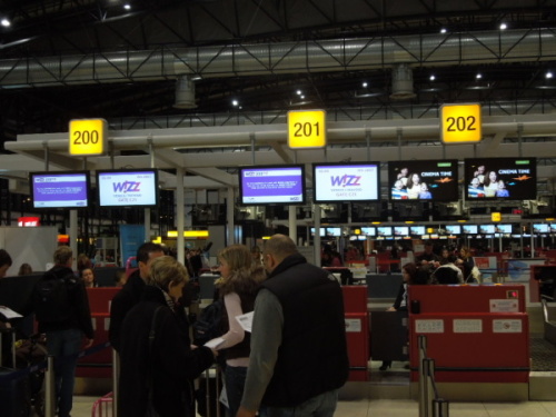 Check-in (já na něm ale nebyl)