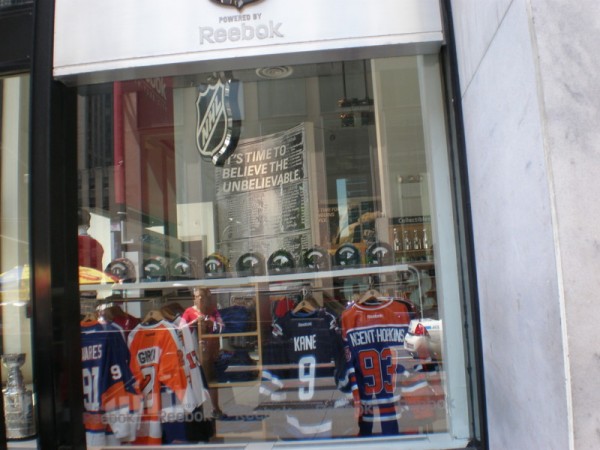 obchod NHL