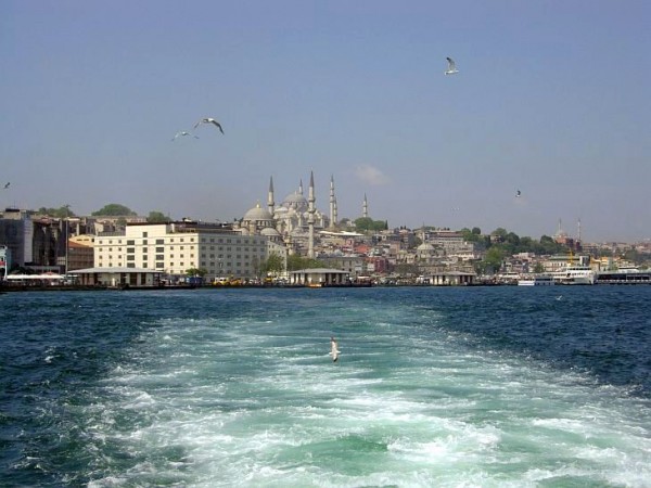 Odjazd trajektom z Kadikoy