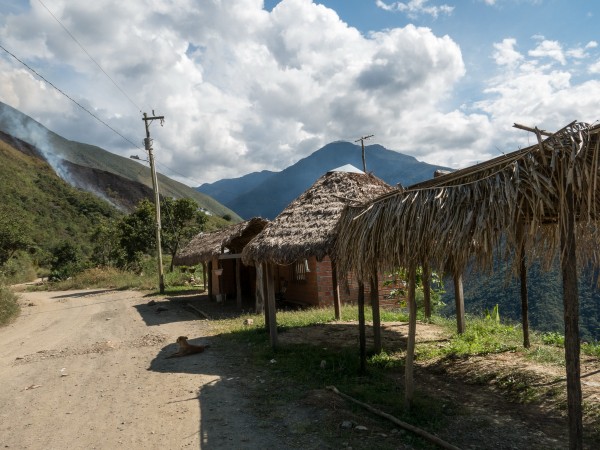 Hořící džungle nad Death Road