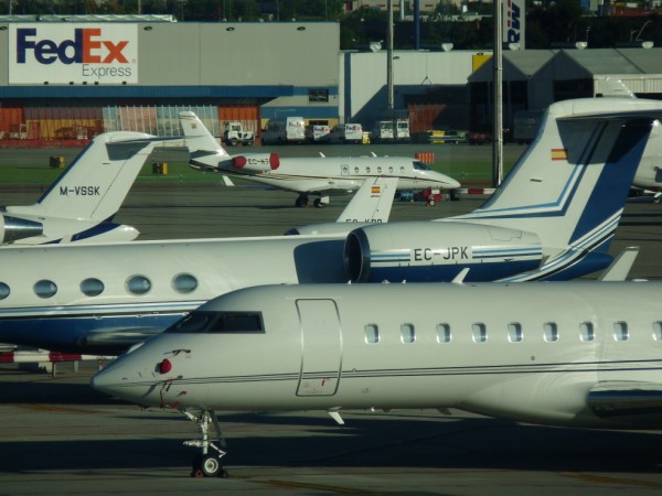 BizJet apron MAD
