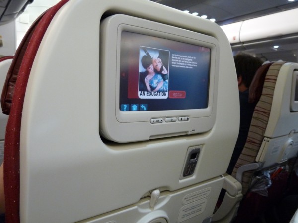 Velice dobré IFE v TAM A330-200
