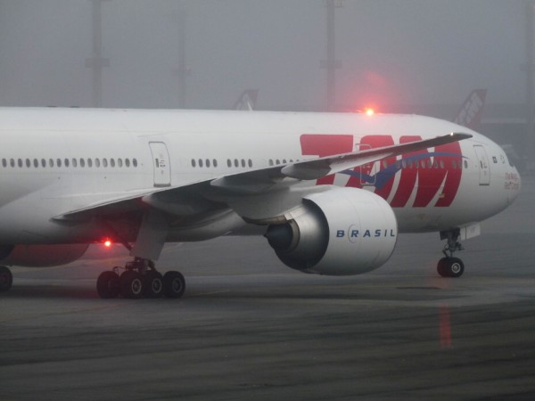 Druhý ze čtyř B777-300ER právě přiletěl.
