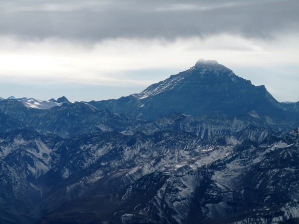 Nevím jistě, ale mohla by to být Aconcagua.