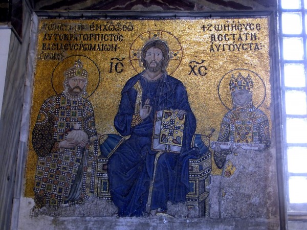 Hagia Sofia mozaika Krista