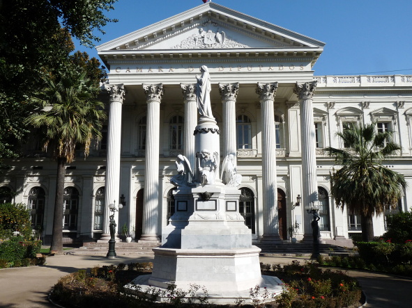 Santiago - budova parlamentu