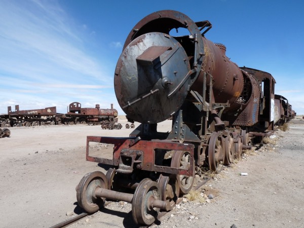 Uyuni - hřbitov vlaků