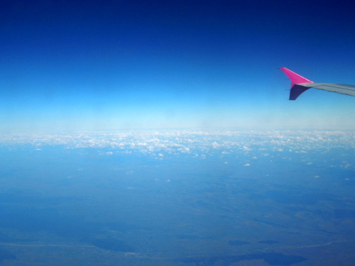 ...in the sky...