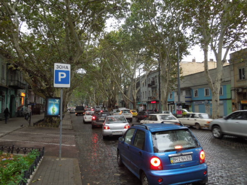 Typická "neturistická" ulice