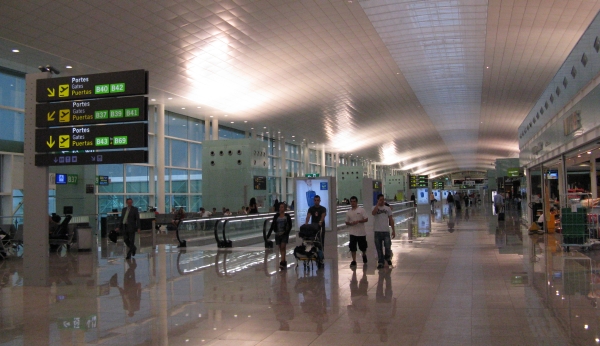 Podvečerní Terminál1, pier B