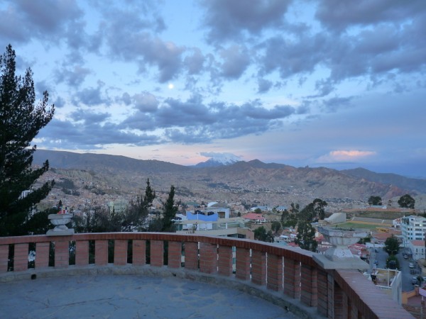 La Paz - jedna z mnoha vyhlídek