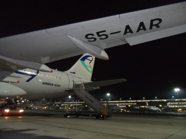 Nastup do naseho Airbusu