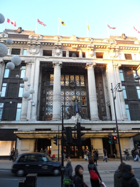 Obchodni dum Selfridges na Oxford Street