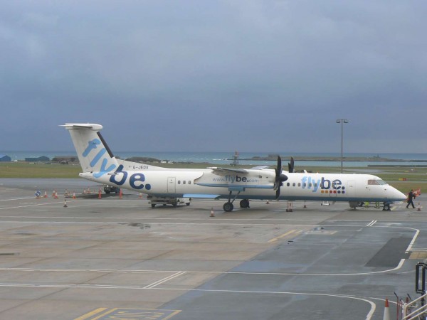 Dášena krátce po příletu z Gatwicku