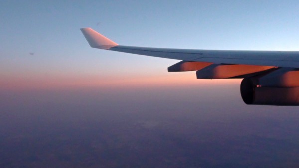 Východ Slunce kdesi na Španělskem...