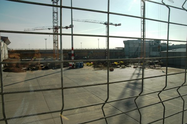 BUD - stavba nového terminálu mezi Terminály 2A a 2B