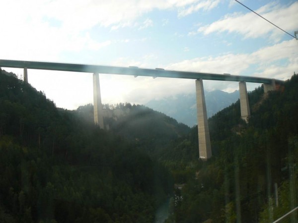 Europabrücke na Brennerské dálnici