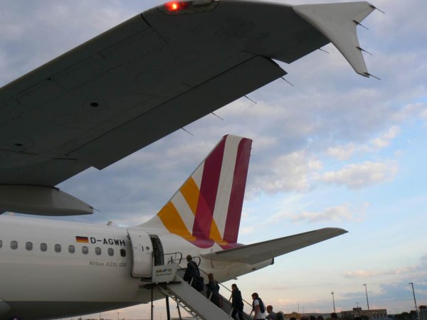 Naše A319 domů