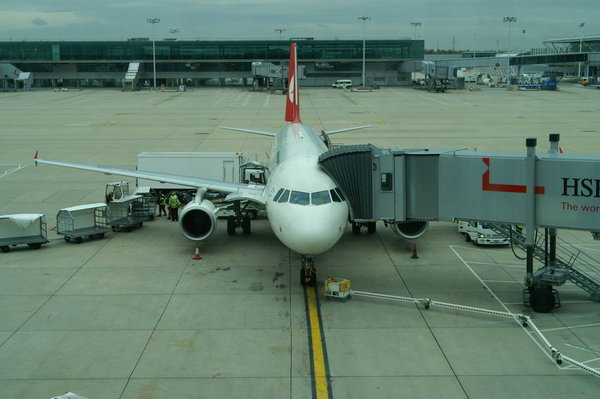 Čekání na boarding...