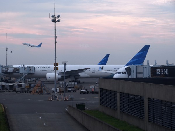 O letech s Garuda Indonesia později :-)