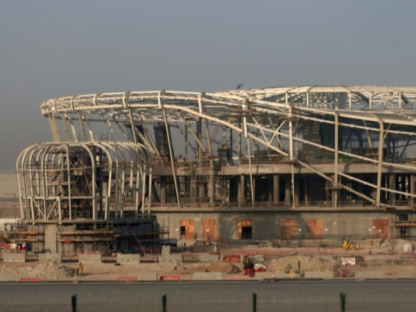 Stavba - nový midfield terminal