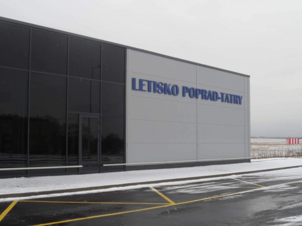 Novy terminal letiste Poprad-Tatry