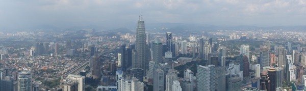 Výhled z KL Tower