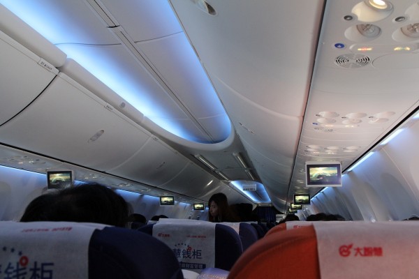 Na palubě Boeingu China Eastern