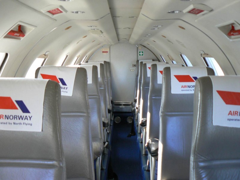 Interiér Air Norway