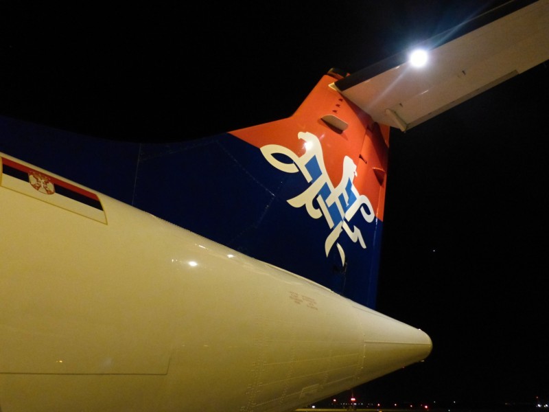 Air Serbia ATR 72-500 - boarding