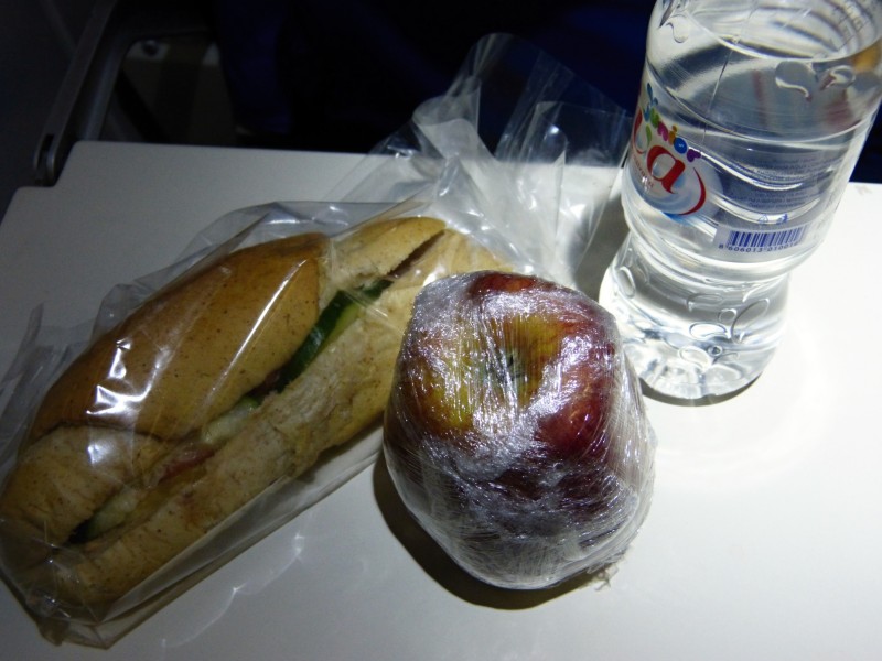 Air Serbia ATR 72-500 - catering