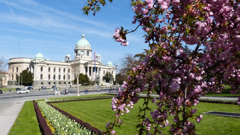 Bělehrad - parlament