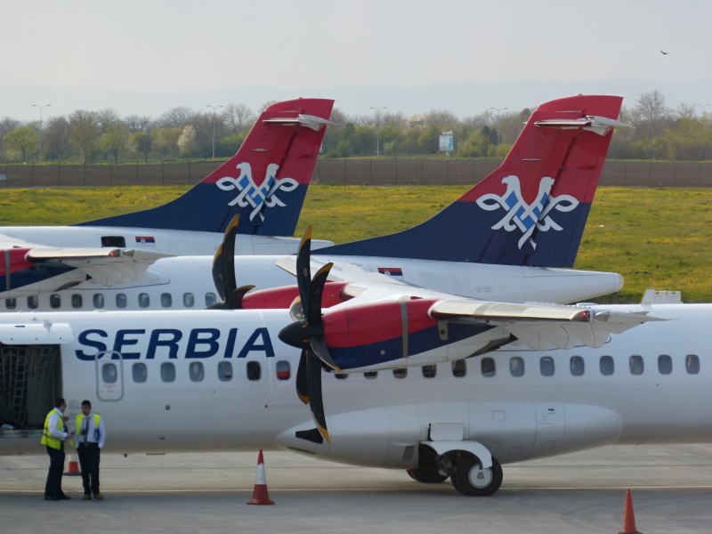 Air Serbia - ATR letka