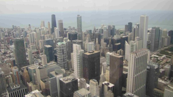 Pohled ze Sears Tower