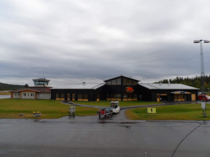 Roztomily terminal v Lycksele