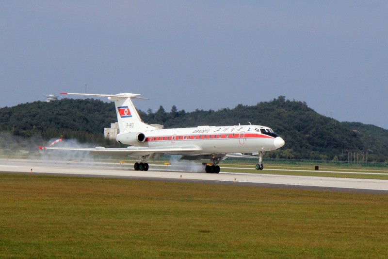 Přistání Tu-134