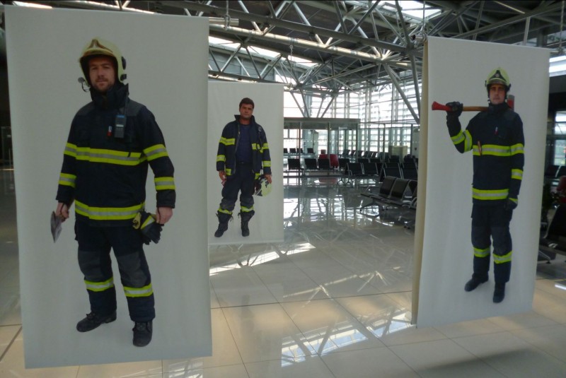 Jedna z nejoceňovanějších profesí měla na letišti výstavu