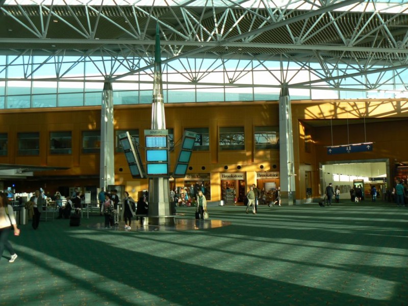 Hlavní atrium PDX