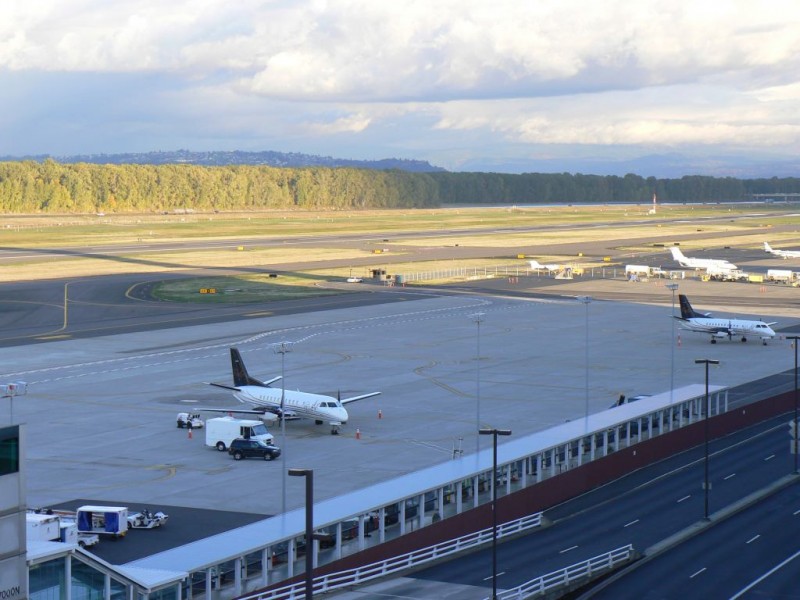 Spotting ze střechy a dva Saaby Penair