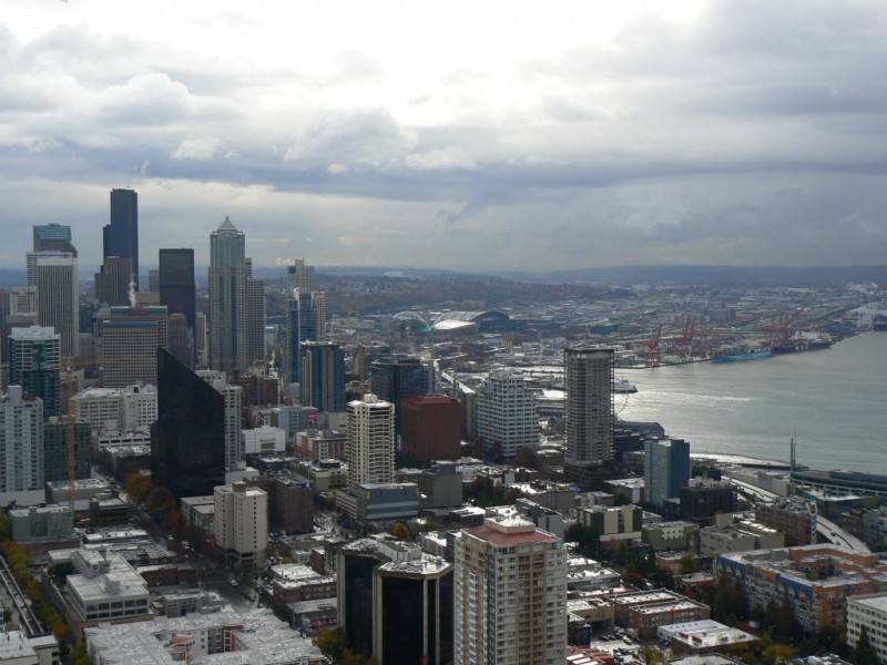 Výhled ze Space Needle 1