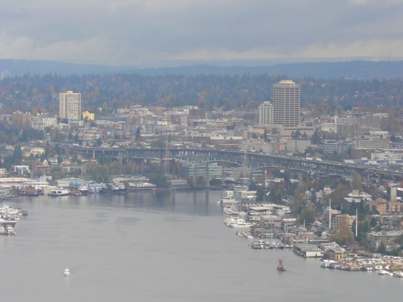 Výhled ze Space Needle 3