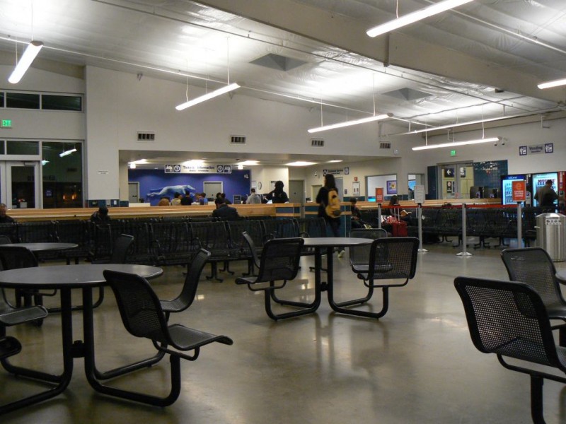 Greyhound terminal v Sacramentu