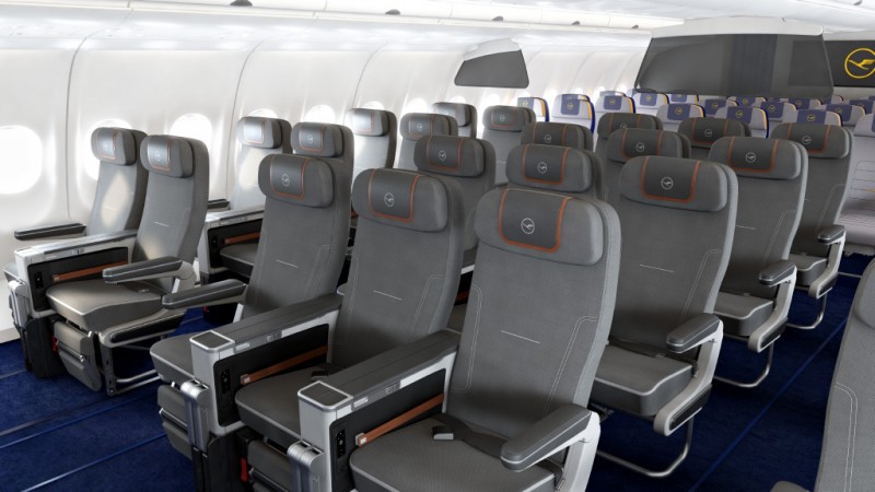 Premium Economy zepředu (foto z internetu)