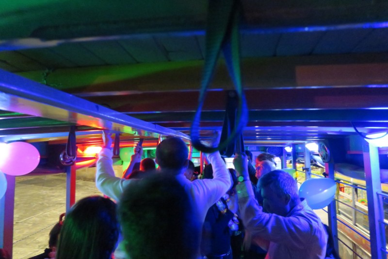 Atmosféra v partybusu