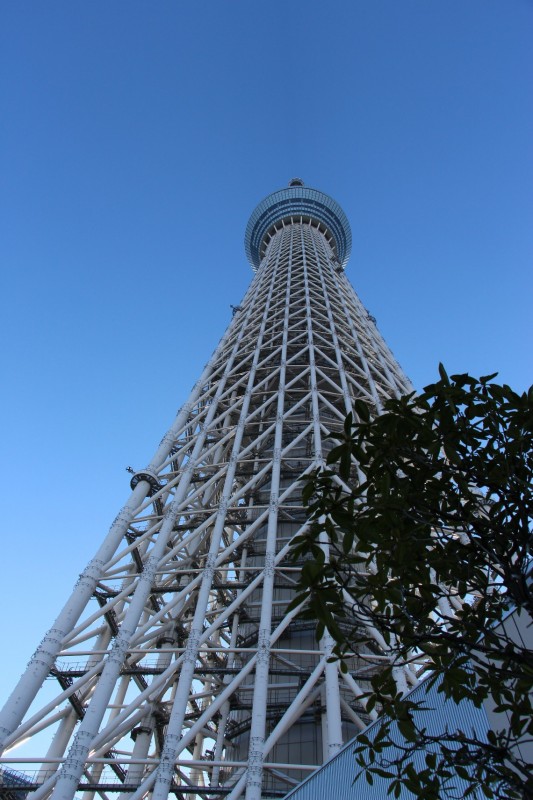 Výhled z Tokio SkyTree.