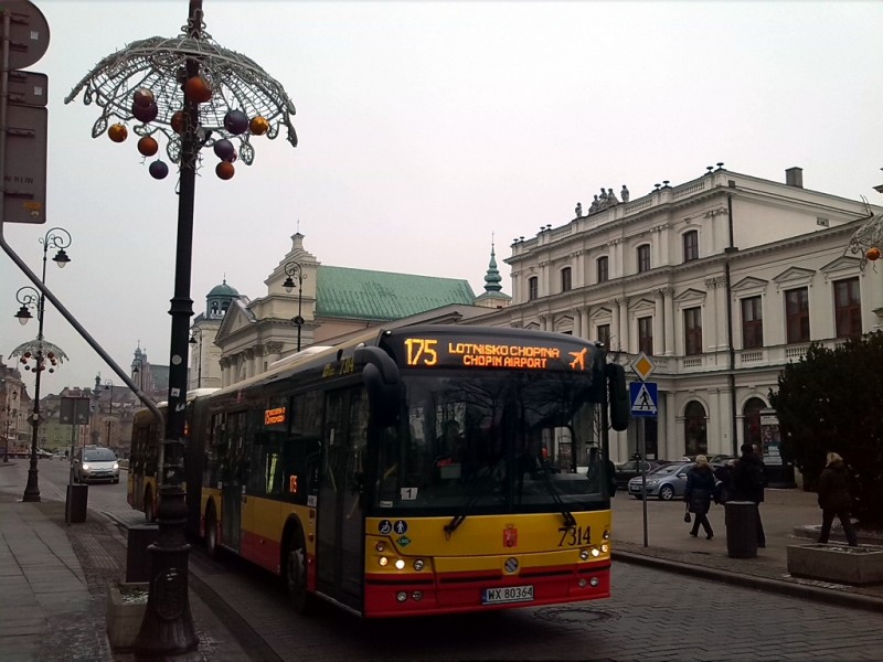 Varšava - BUS na letiště