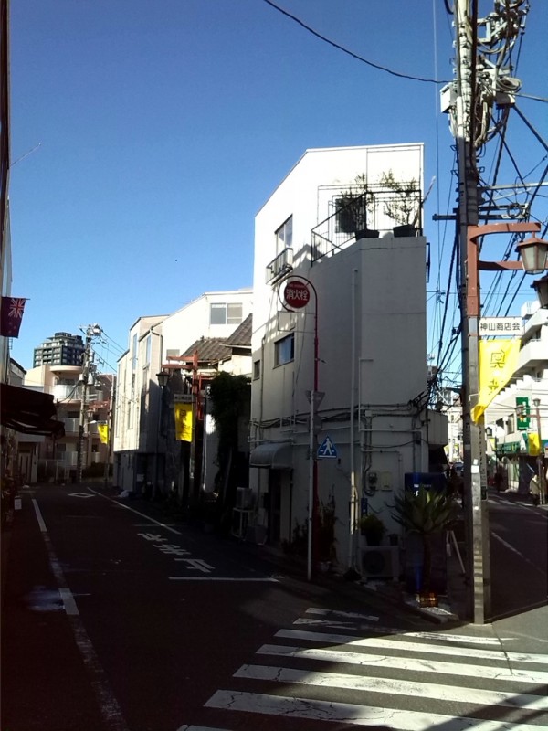 Shibuya, úžasně široký dům
