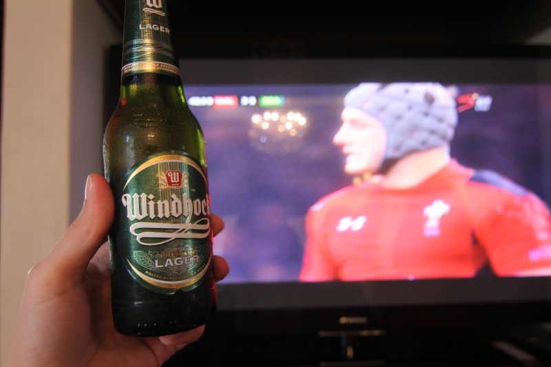 Pivo, rugby a relax...