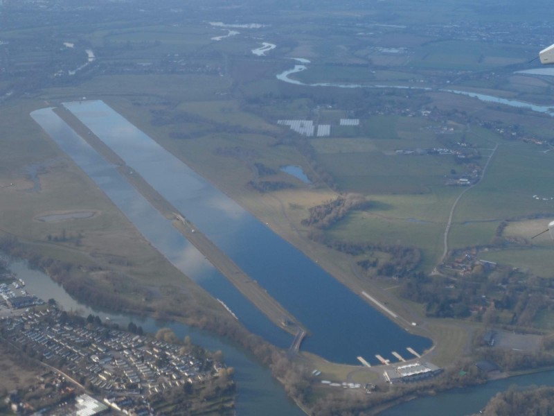 Dorney Lake - kanal pouzity behem Olympiady v Londyne