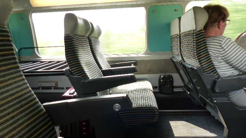 Sedačky v TGV